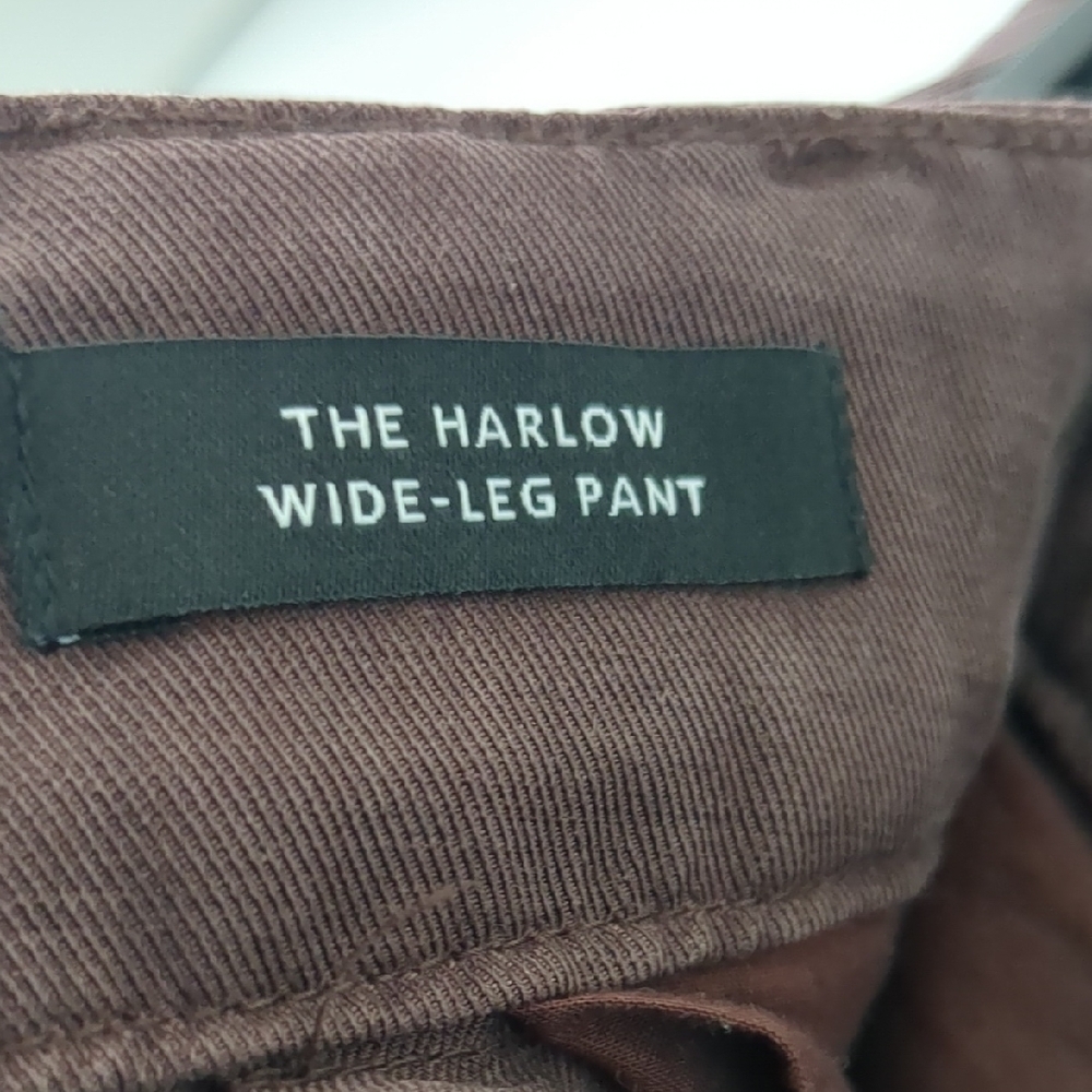 Madewell Women's Chocolate Wide-Leg Pants - Picture 3 of 6